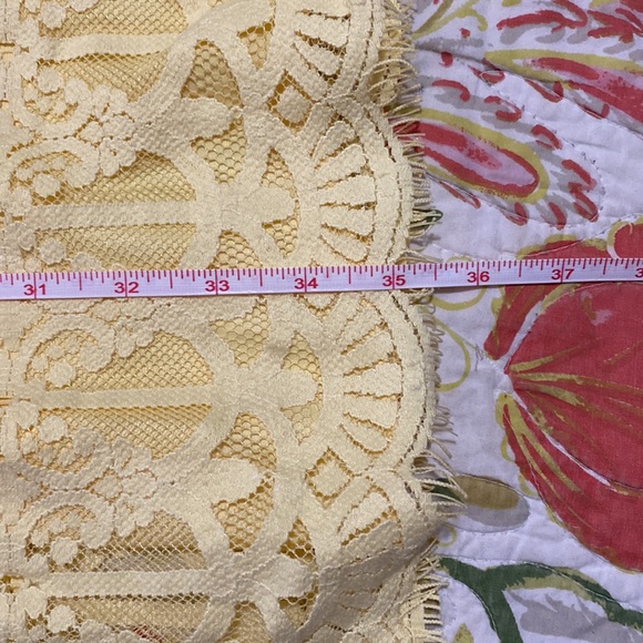 Max Studio Specialty product yellow lace dress - Picture 5 of 6